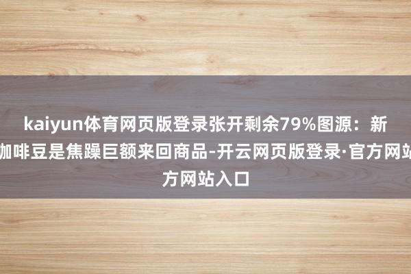 kaiyun体育网页版登录张开剩余79%图源：新华社咖啡豆是焦躁巨额来回商品-开云网页版登录·官方网站入口
